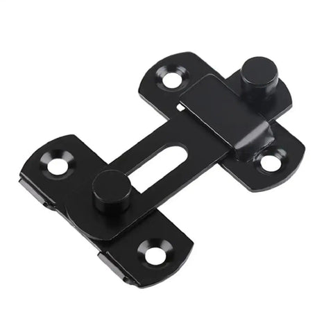 Heavy Duty Stainless Steel Sliding Bolt Door Latch Featuring Smooth Auto Return Flip Lock For Tough Patio Barn Gate Large Size Garage Shed.