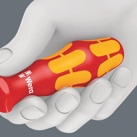 VDE Insulated Slotted Screwdriver 160iS 0.6x3.5x100mm Pro Grade Electrician Tool For 1000V Work ergonomic handle grip