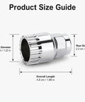 Product size guide for Pro Grade All In One Bike Maintenance Kit With Bottom Bracket Removal Tool Crank Puller Chain Riveter Tire Levers