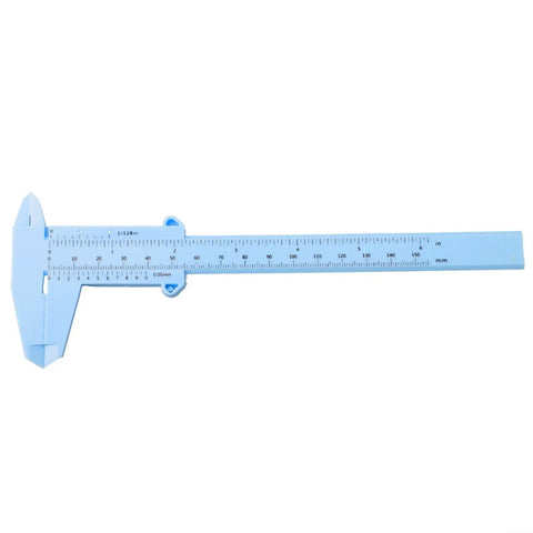 Ultra Precise Vernier Caliper 0 To 150mm Sliding Gauge With Double Scale for precise measurements, blue