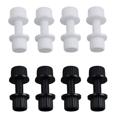 Durable Nylon License Plate Screws Bolts Nuts Kit For Motorcycle And Bike Frame No Tools Needed Quick And Easy Install