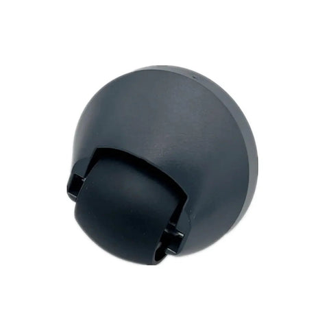 Roborock S8 front wheel replacement - black omnidirectional wheel for enhanced vacuum navigation and corner cleaning.