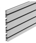 Solid 15180 Aluminum Profile Extrusion At 1000Mm Length For 3D Printer Mods And Cnc Builds with smooth surface finish.