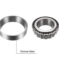 Heavy Duty Tapered Roller Bearing Cone And Cup Set With 2.625 Inch Bore, 4.8125 Inch OD, And 1.57 Inch Width, single row, chrome steel