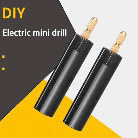 Handy Portable Mini Electric Drill Kit With 0.7 To 1.2 Mm Drill Bits For Resin Jewelry Making Crystal Epoxy Crafts 1.8 Meter Cable