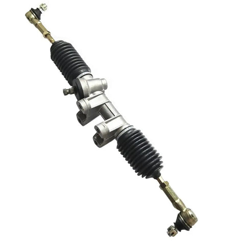Electric Golf Cart Steering Gear Assembly Kit For Smooth Rides with metal and rubber components, front view.