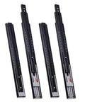 2 Pairs Push To Open Drawer Slides 16 Inch Full Extension Heavy Duty Ball Bearing Metal Drawer Runners Rails Track For Kitchen Cabinets And Furniture