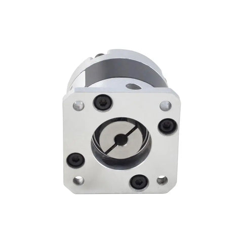 Front view of MG Planetary Gearbox Motor Speed Reducer with 5 to 1 10 to 1 20 to 1 50 to 1 100 to 1 ratios for stepper motors 5mm input.