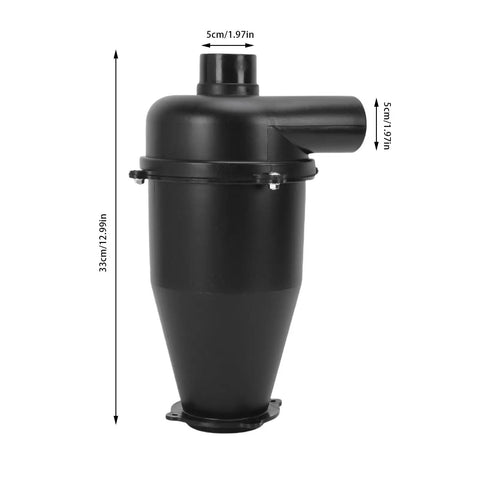 High Efficiency Cyclone Dust Separator For Wet And Dry Vacuums Easy Install Dust Collector Tool With Sealing Ring