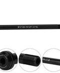 12 x 142mm Bicycle Thru Axle Adapter For Quick Release Rear Hub With 1.0mm Thread Pitch, Aluminum Alloy Build