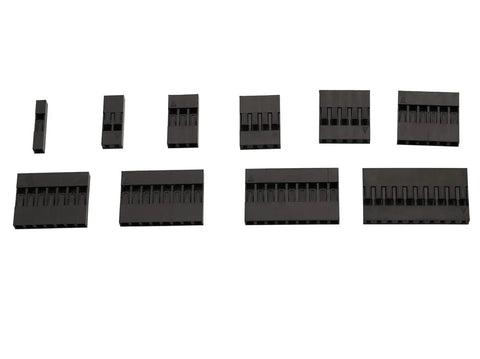 Dope 2.54mm Jumper Wire Kit With 710 Pieces Featuring Female Connectors And 40 Pin Pitch Single Row Headers set display