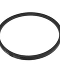 26 Inch Pitch Drive V Belt Rubber Transmission Belt with 10mm Top Width and 5.5mm Thickness 40 Degree Profile on white background