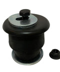 Heavy Duty Badass Body And Cab Mount Bushing Kit For 2002 To 2005 Ford Explorer upper bushing with metal washer and lock nut.