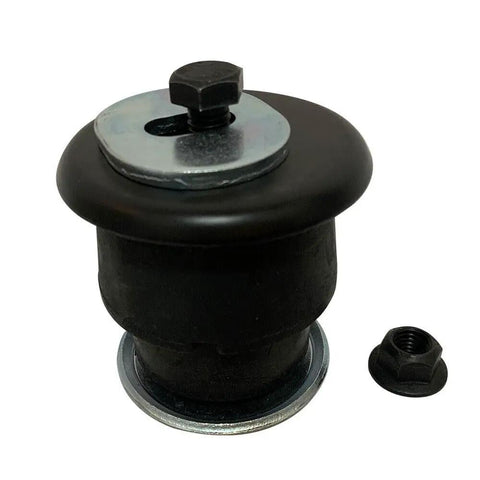 Heavy Duty Badass Body And Cab Mount Bushing Kit For 2002 To 2005 Ford Explorer upper bushing with metal washer and lock nut.
