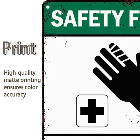 12 By 8 Inch Aluminum First Aid Station Sign For Easy Wall Mounting No Sweat Rustproof Weatherproof Safety Sign With Pre Drilled Holes