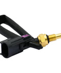 Heavy Duty Engine Coolant Temperature Temp Switch Sensor Sender For Buick Rainier 4.2L, durable black connector and brass sensor.