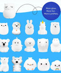 Kid Friendly Remote Control Owl Night Light For Kids, 9 Soft Color Modes sleep timer USB lamp, owl design options displayed