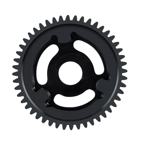 48P Spur Gear Set 48T And 55T For 1 16th Scale E Revo Slash Rally Summit Upgrade Beefy 40Cr Steel Lightweight Easy Install Drop In Fit Delivers Smooth Power And Stable Performance, 48T black steel spur gear