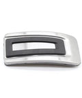 Heavy Duty Stainless Steel Clutch Brake And Gas Pedal Cover Kit Featuring Antislip Rubber Strips To Lock Down Your Grip