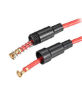 Premium Grade 5 Pack Inline Screw Type Fuse Holders With Color Coded Red Wire and 5 Amp Fusion Ends for Easy Use.