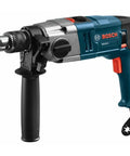Two Speed Hammer Drill With 8.5 Amp Motor, Auxiliary Handle With Built-In Depth Gauge, And Slip Clutch For Safer, Precise Drilling