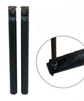 Pro Grade Threading Tool Bit Set With External And Internal Threading Boring Bars And Turning Tool Holders Includes 2 Boring Bars And 16ER IR AG60 Carbide Inserts For Stainless Steel Machining