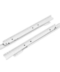Full Extension Telescopic Drawer Slides 12 Inch Pair With Hydraulic Dampers for soft close, heavy duty ball bearing rails