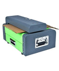Carton Expansion Cutter For Eco Friendly Packaging Converts Waste Cardboard Into Recyclable Mesh Strips Producing Cushioning Material To Protect Fragile Goods During Transit Workhorse Express Packing Tool For Corrugated Boxes 500mm, green and gray