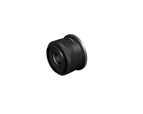 RF-S 18-45mm F4.5-6.3 Lens For APS-C RF Mount With Optical Image Stabilization ultra lightweight design, side angle view