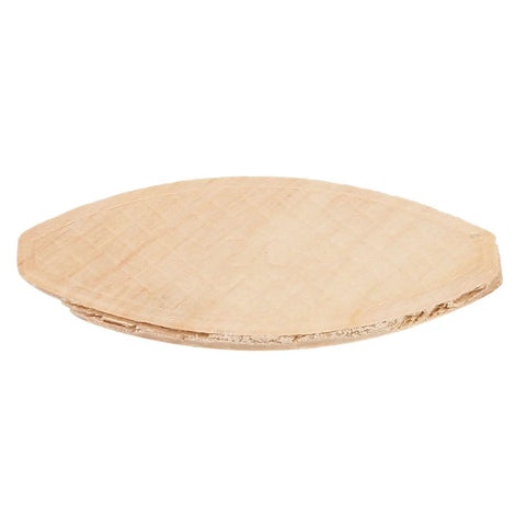 100 Pack Wood Biscuit Joiners For Plywood And Solid Wood, Pro Grade High Strength Plate Joining Biscuits, close-up view