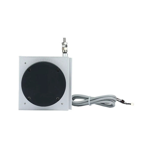 Pull Cord Position Sensor And Encoder Kit For Linear Displacement 0-10V Output WPS M 3000 V10, shown in compact silver design.