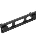Dead Nuts Heavy Duty Aluminum Woodworking Planing Stop Set For Mft Workbench Milling And Cutting secure clamp side view.