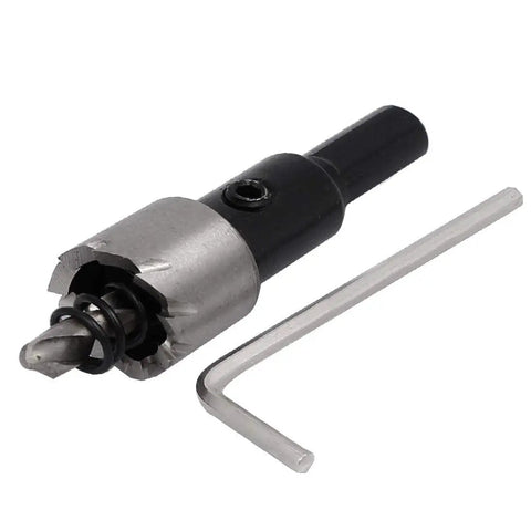 2 Pack 16mm Hole Saw Set With High Speed Steel, 68mm Overall Length, 15mm Cutting Depth, 16mm Cutting Diameter, Includes Hex Wrenches