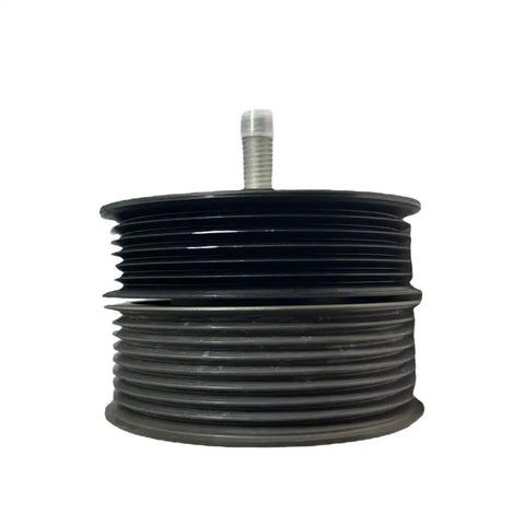 Upgrade Your Ride With This Supercharger Double Pulley Drive Belt Idler Set For Mercedes Benz M113K Engines Like S55 CLS55 SL55 G55, Idler pulley side view with grooves.