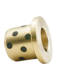 Shop Grade Built Heavy Duty Flanged Bronze Bushing With Solid Graphite Core For Rock Solid Performance And Zero Grease Hassle 5 Pack Precision Oilless Bearing Sleeve For Garage And Auto Repair Jobs bronze bushing with black dots