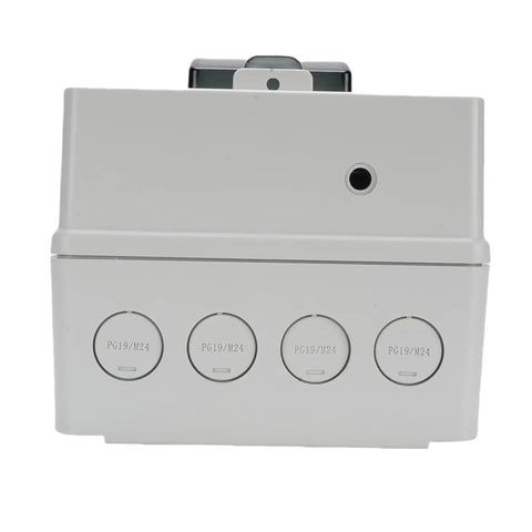 Built Like A Tank Ip66 Waterproof Dc Circuit Breaker Box For Solar Battery Backup And Commercial Panels With Shock Resistant Abs Pc Housing Ideal For Rough Exterior Projects Today, 4 socket enclosure.
