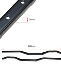 Traxxas TRX4 1 To 10 Scale RC Crawler Steel Chassis Frame Pair Metal Girder Side Frames Upgrade Kit, 8mm thickness, 448mm length