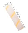 No Sweat Replacement Paint Roller Sleeve Covers, 1.57 in x 6.09 in, synthetic mesh material for smooth coatings.
