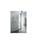 Shower room featuring IBox Universal Plus Shower Rough In With Service Stops Three Quarter Inch and showerhead
