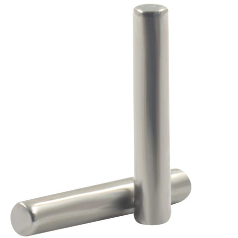 100 Pack 304 Stainless Steel Dowel Pins M3 X 18mm Shelf Support Pins for cabinets, durable rust resistant metal