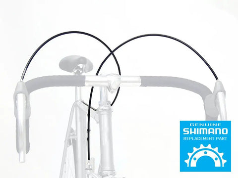 Universal Brake Cable Set For Mountain And Road Bikes With Stainless Steel Inner Wires With Shimano part logo
