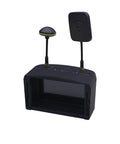 All In One FPV Goggles With DVR And Real Time Video, 5.8G 40CH, 5 Inch Screen, Built In Antenna And Battery displayed
