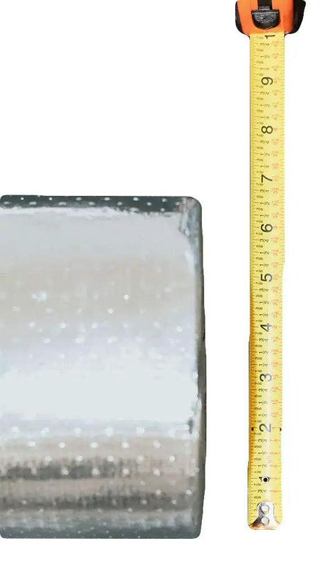 Premium Radiant Barrier Insulation Foil Roll Covers 1000 Square Feet shown with measuring tape for size reference.