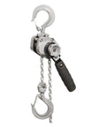 0.5 Ton Heavy Duty Hand Chain Hoist Lifter With 3 Meter Chain, featuring steel hooks and a textured grip handle for safe lifting.