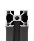 3030 Aluminum Extrusion Profile Black Anodized 2000mm Linear Rail European Standard For 3D Printer And CNC DIY, 4 Piece Set, 1.8mm Thick, Beefy Aluminum Frame For Strong Builds And Easy Assembly. Black anodized 3030 aluminum extrusion profile cross-section