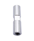 Two And A Half Inch Adjustable Tensioning Rod With Silver Heim Joint For Alternator Bracket Fits SBC BBC 350 454 Engine Compatible With Chevy Ford Mopar Performance Upgrade, silver stainless steel