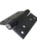 Beefy Three Millimeter Thick Self Closing Heavy Duty Stainless Steel Door Hinges Pack Of 3 Black 4 Inch Commercial Grade Spring Hinge