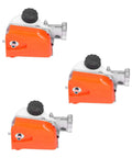 Beefed Up Gear Head Assembly Replacement For Chainsaw And Pole Saw Tools Durable 28mm 9 Teeth Gear Set, orange housing
