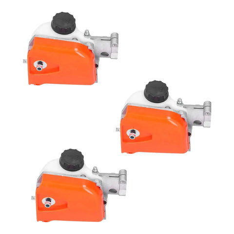 Beefed Up Gear Head Assembly Replacement For Chainsaw And Pole Saw Tools Durable 28mm 9 Teeth Gear Set, orange housing