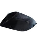 Knockout White Right Side Lower Mirror Cover Cap Fits Tesla Model 3 Years 2017 To 2021 viewed from the inside, showing attachment points.
